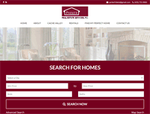 Tablet Screenshot of parkerrealestateservices.com
